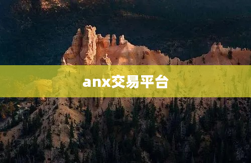 anx交易平台