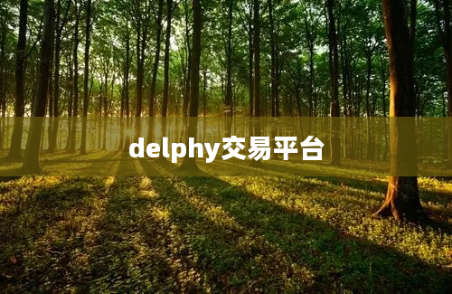delphy交易平台