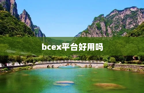 bcex平台好用吗
