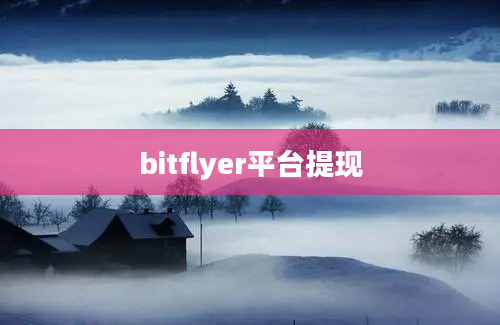 bitflyer平台提现