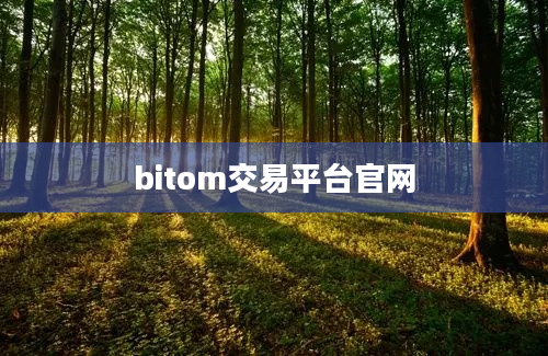 bitom交易平台官网