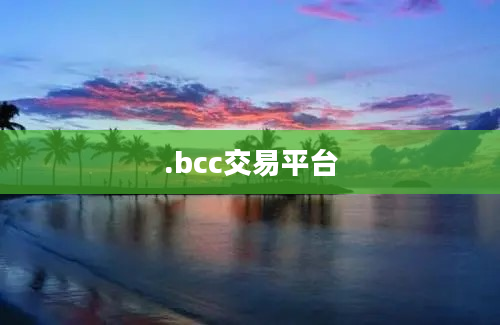 .bcc交易平台