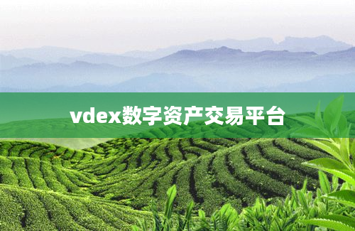 vdex数字资产交易平台